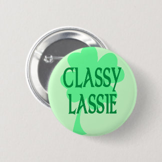 Chapa Redonda De 5 Cm Lassie con clase