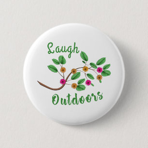 Chapa Redonda De 5 Cm Laugh Outdoor