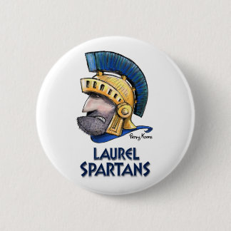 Chapa Redonda De 5 Cm Laurel High School Spartan Button