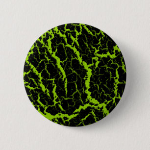 Chapa Redonda De 5 Cm Lava espacial agrietada - Lime