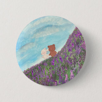 Chapa Redonda De 5 Cm Lavender Field of Memories