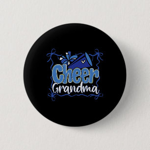 Chapa Redonda De 5 Cm Lazos de borlas de coqueta azul Abuela G-ma Chee a