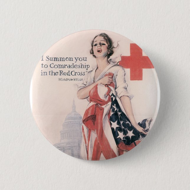 Chapa Redonda De 5 Cm Le convoco a la camaradería (Anverso)