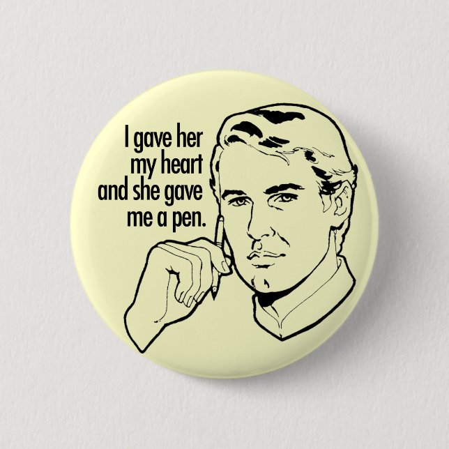 Chapa Redonda De 5 Cm Le di mi corazón… (Anverso)