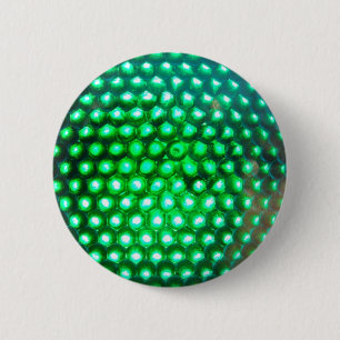 Chapa Redonda De 5 Cm LED-verde-luces948 DISCO BALL VERDE NEON LUCES F