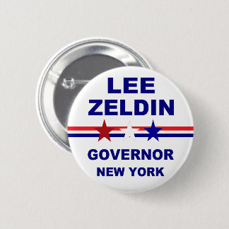 Chapa Redonda De 5 Cm Lee Zelden Governor Nueva York 2022