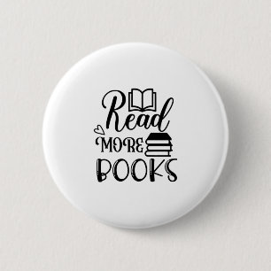 Chapa Redonda De 5 Cm Leer arte Leer más libros