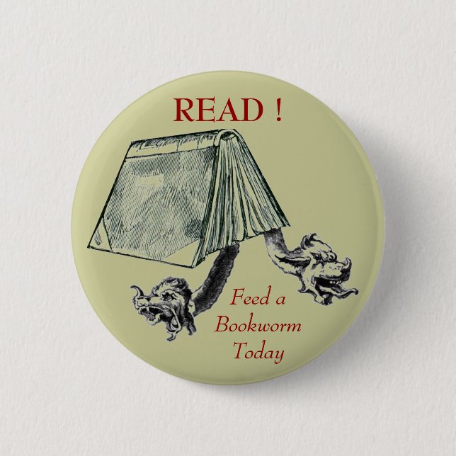 CHAPA REDONDA DE 5 CM ¡LEÍDO! (Anverso)