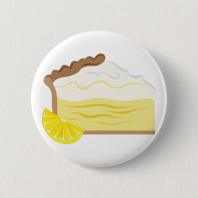 Chapa Redonda De 5 Cm Lemon Pie (Anverso)