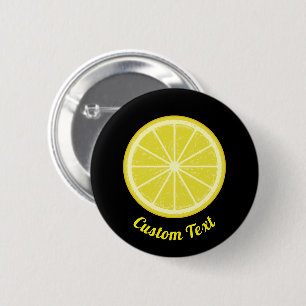 Chapa Redonda De 5 Cm Lemon Slice