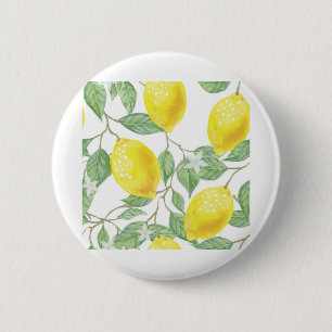 Chapa Redonda De 5 Cm Lemones adorables