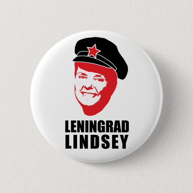 Chapa Redonda De 5 Cm Leningrad Lindsey (Anverso)