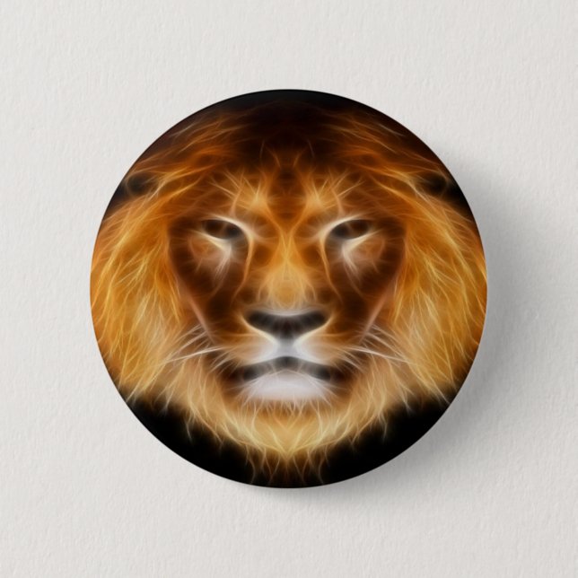 Chapa Redonda De 5 Cm Leo (Anverso)