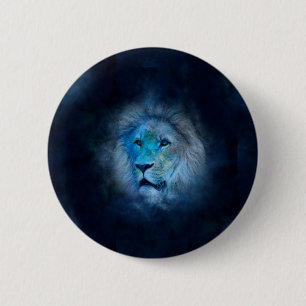 Chapa Redonda De 5 Cm leo lion