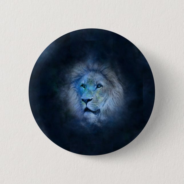 Chapa Redonda De 5 Cm leo lion (Anverso)