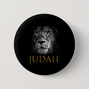 Chapa Redonda De 5 Cm León de Judá Jesús Fe Cristiana Sobre El Miedo Pre