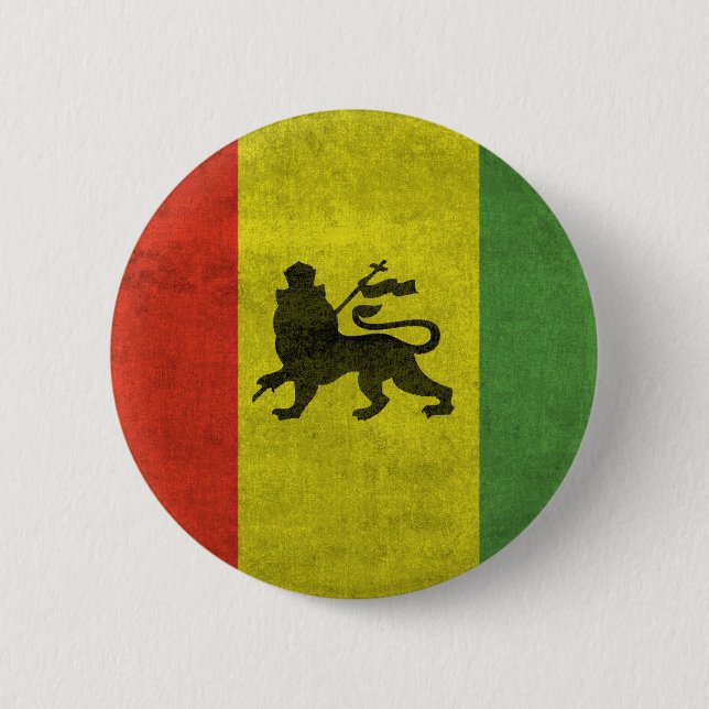 Chapa Redonda De 5 Cm León de Judah (Anverso)