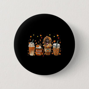 Chapa Redonda De 5 Cm Leonberger Cae Café Calabaza Spice Latte Iced Au