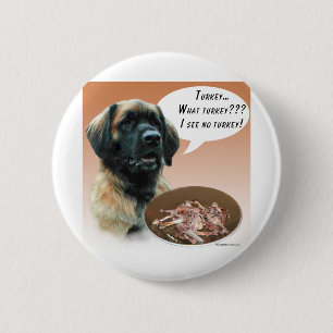 Chapa Redonda De 5 Cm Leonberger Turkey
