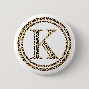 Chapa Redonda De 5 Cm Leopard K
