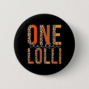 Chapa Redonda De 5 Cm Leopard One Thankful Lolli Fall Vibes Thankding