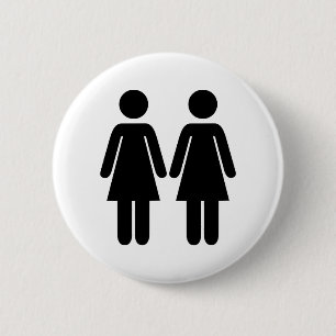 Chapa Redonda De 5 Cm Lesbiana