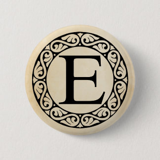 Chapa Redonda De 5 Cm Letra griega alfabeta epsilon