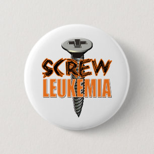 Chapa Redonda De 5 Cm Leucemia del tornillo