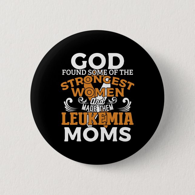 Chapa Redonda De 5 Cm Leukemia Awareness Naranja Ribbon (Anverso)