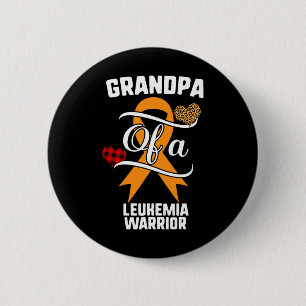 Chapa Redonda De 5 Cm Leukemia Sensibilización Leopardo Buffalo Familia 