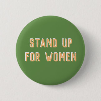 Chapa Redonda De 5 Cm Levantarse para Women Pin