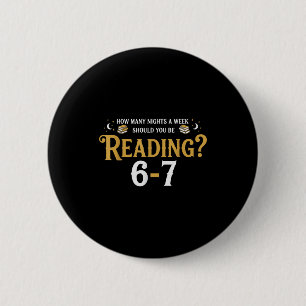 Chapa Redonda De 5 Cm Leyendo 67 Meme Profesor Bibliotecario Escolar Eng