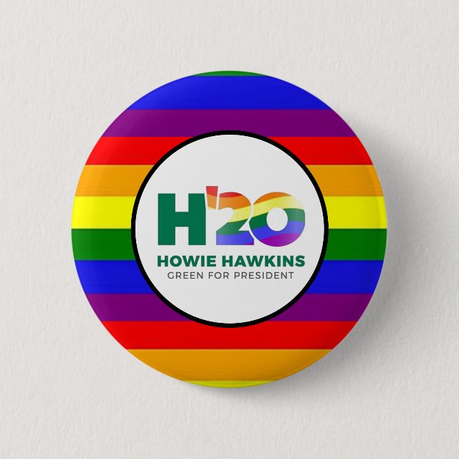Chapa Redonda De 5 Cm LGBT+ para Howie 2020 (Anverso)