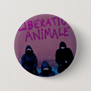 Chapa Redonda De 5 Cm Liberación Animale