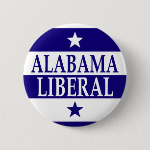 Chapa Redonda De 5 Cm Liberal de Alabama