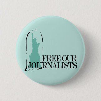 Chapa Redonda De 5 Cm Liberen a nuestros periodistas