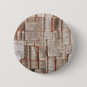Chapa Redonda De 5 Cm Libros de época