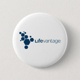 Chapa Redonda De 5 Cm LifeVantage Corporate Logo