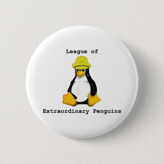 Chapa Redonda De 5 Cm Liga de Pingüinos Extraordinarios 2