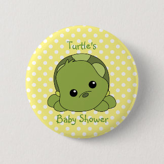 Chapa Redonda De 5 Cm Lil Baby Turtle
