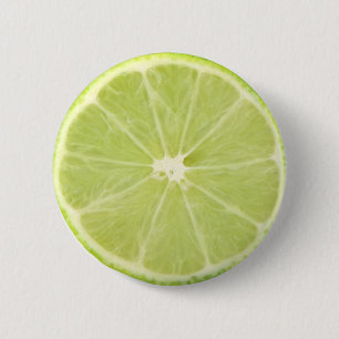 Chapa Redonda De 5 Cm Lime Fruit Fresco Slice