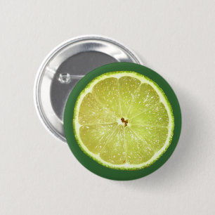 Chapa Redonda De 5 Cm Lime Slice