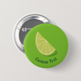 Chapa Redonda De 5 Cm Lime Slice