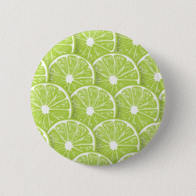 Chapa Redonda De 5 Cm Lime Slices (Anverso)