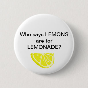 Chapa Redonda De 5 Cm Limonada. Psh.