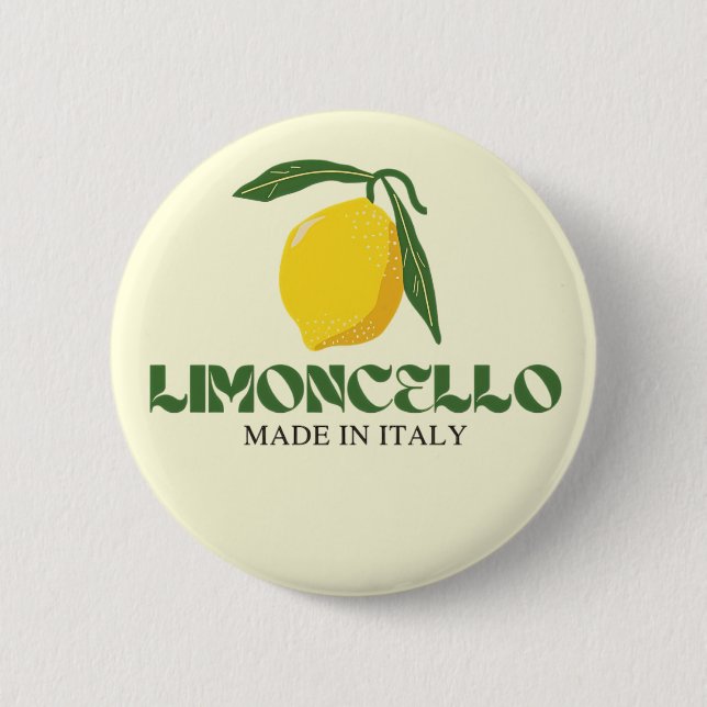 Chapa Redonda De 5 Cm Limoncello (Anverso)