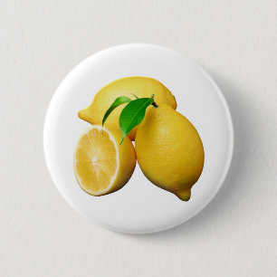 Chapa Redonda De 5 Cm Limones