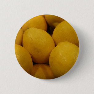 Chapa Redonda De 5 Cm Limones Lemony
