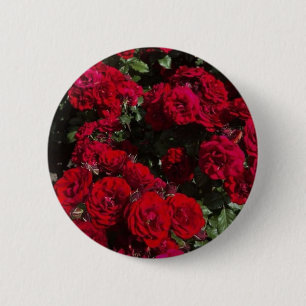 Chapa Redonda De 5 Cm Lindo broche de tulipán rosa