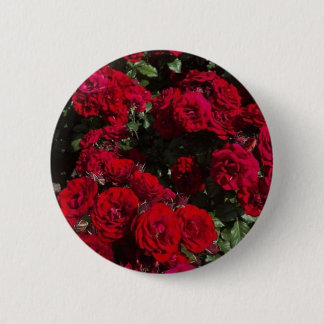 Chapa Redonda De 5 Cm Lindo broche de tulipán rosa